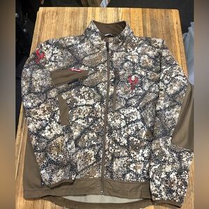 Men's Performance Jacket in Brown Camo